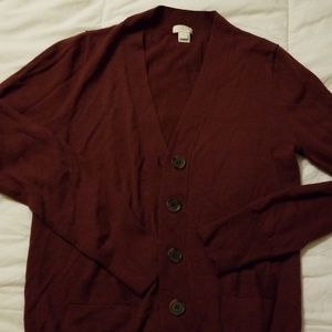 Thin button down cardigan